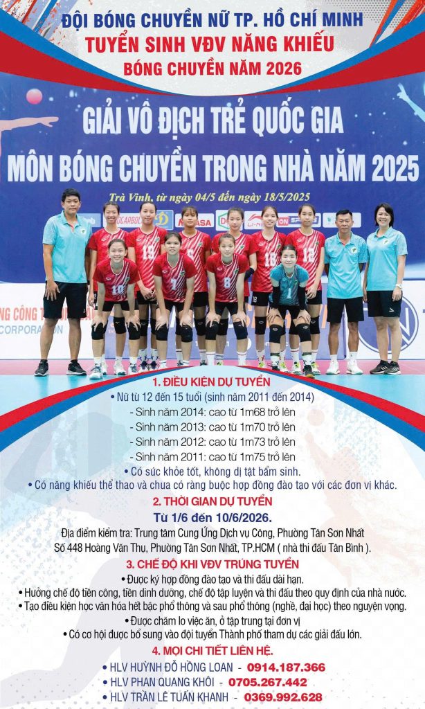 ĐỘI BÓNG CHUYỀN NỮ TP. HỒ CHÍ MINH